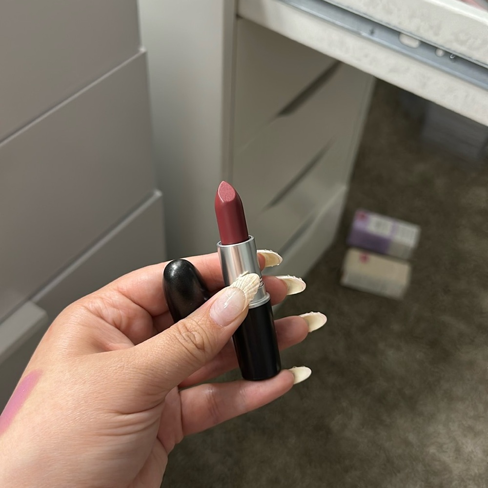 MAC Cosmetics lipstick color in natural born leader